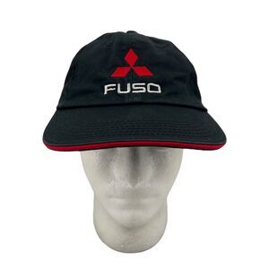 Vintage K-Products Hat Mens Strapback Black Mitsubishi Motors Fuso Fleet Direct